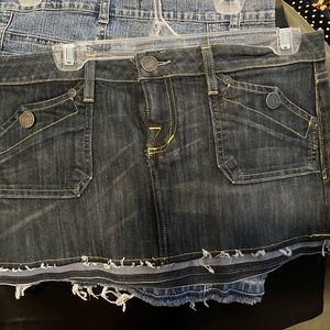 Denim skirt